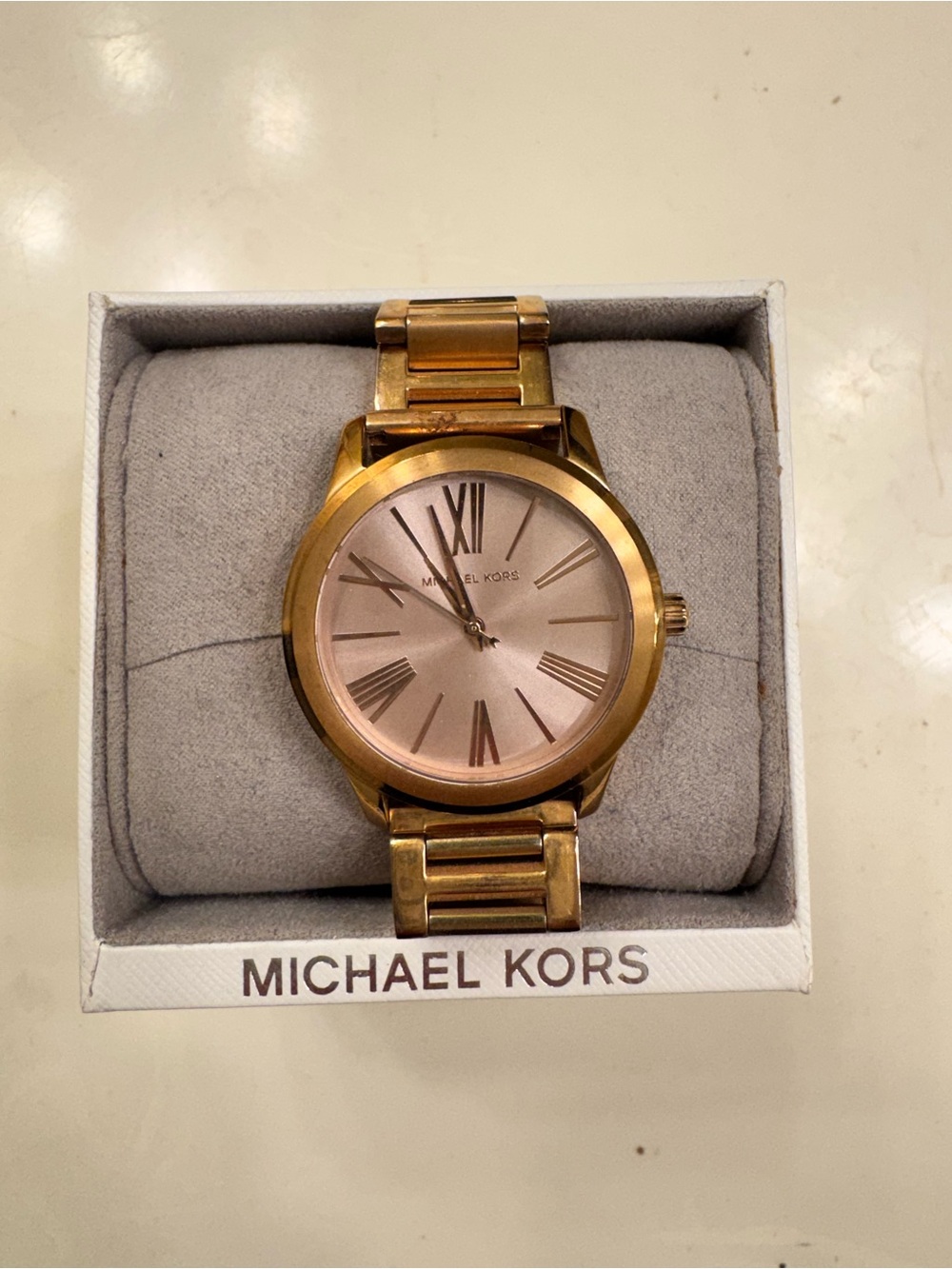Michael Kors Rose Gold Bracelet Watch